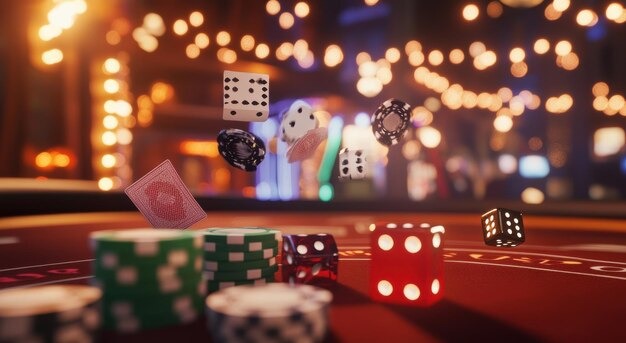 Casino Hold'em hand rankings chart displayed on lucky toto platform